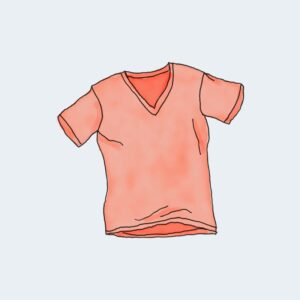 V-Neck T-Shirt For Women